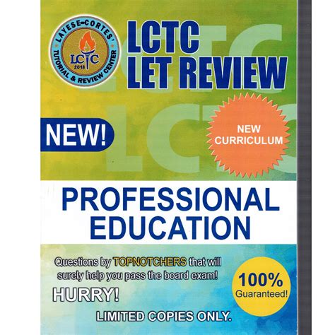 new tos for let 2024 reviewer|[Free PDF] 2024 LET Reviewer: The Ultimate Resource Page.